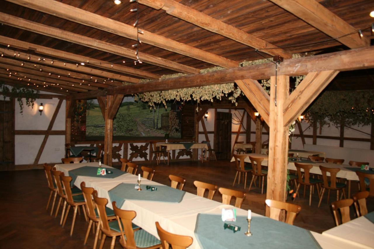 Landhotel "Lichte Aue" Lichtenau Stützengrün Kültér fotó